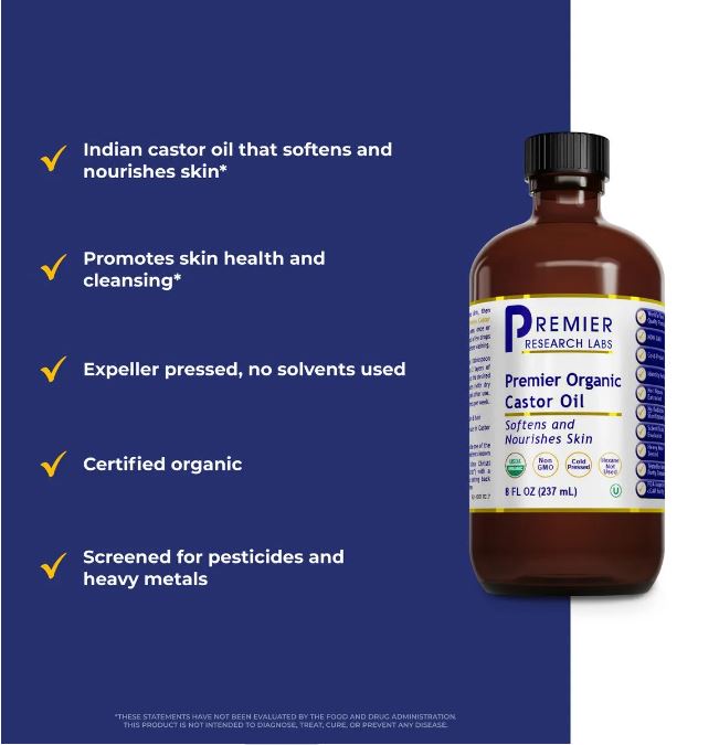 Premier Organic Castor Oil